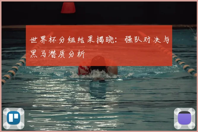 世界杯分组结果揭晓:强队对决与黑马潜质分析