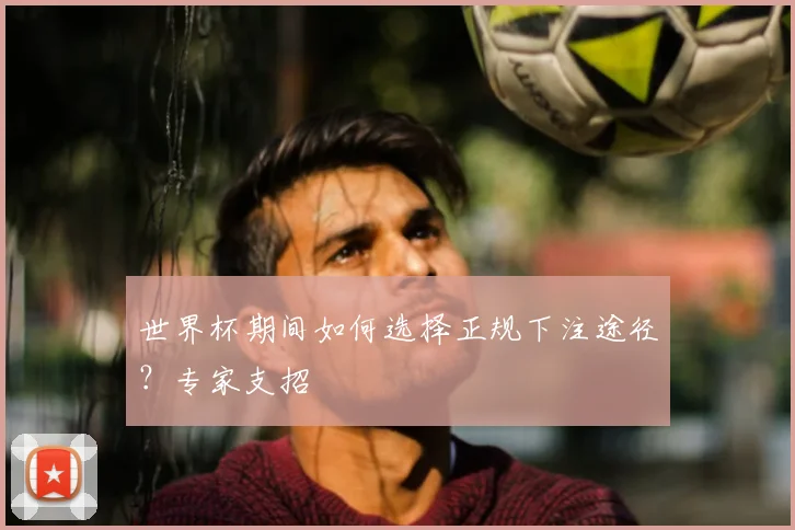 世界杯期间如何选择正规下注途径?专家支招